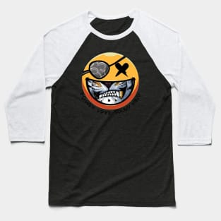 SMILEY TIGER Baseball T-Shirt